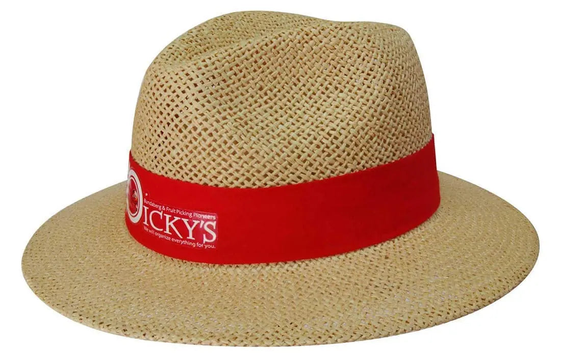 Headwear Paper Straw Hat X12 - S4284 Headwear Professionals